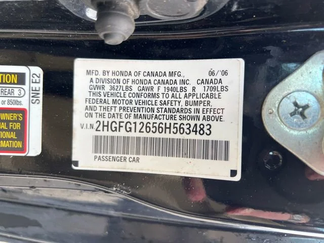 Used 2006 Nighthawk Black Pearl Honda LX image 17