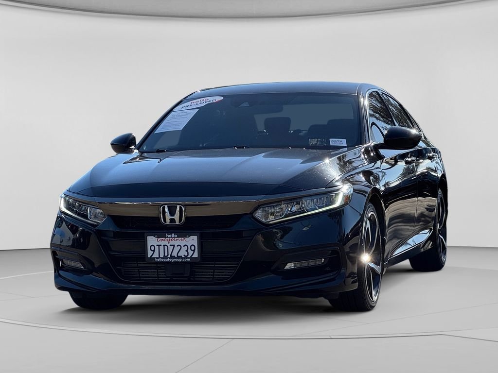 Used 2020 Crystal Black Pearl Honda Sport image 5