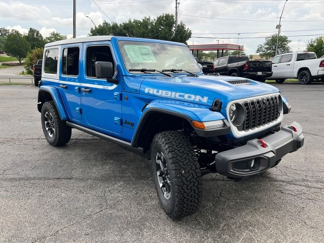 New 2026 Hydro Blue Pearl-Coat Exterior Paint Jeep Rubicon image 4