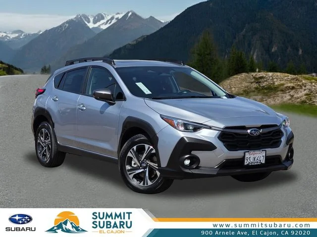 Certified Used 2025 Silver Subaru Premium image 1
