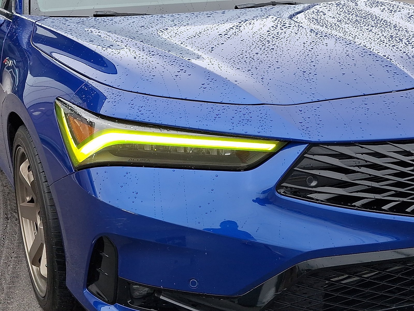 Used 2025 Blue Acura w/A-Spec Technology Package image 9