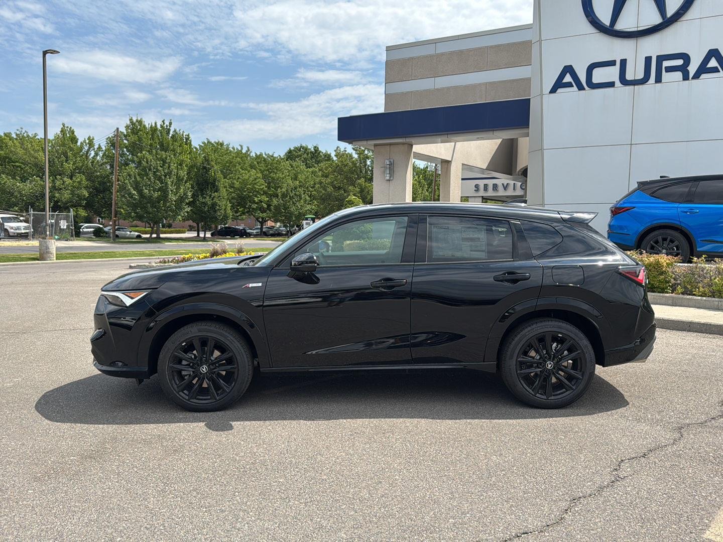 New 2026 Crystal Black Pearl Acura w/A-SPEC w/Advance image 2