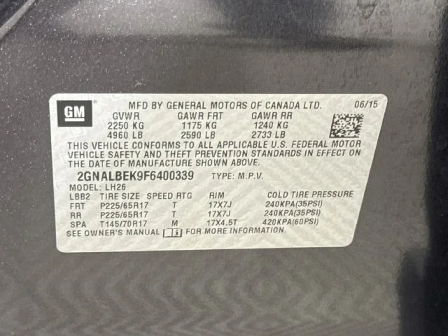 Used 2015 Gray Chevrolet LT image 29