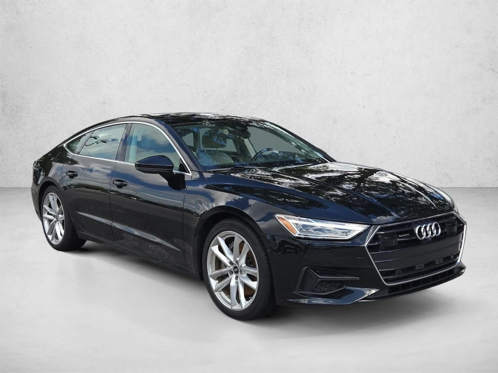 Used 2023 Mythos Black Metallic Audi Premium image 3