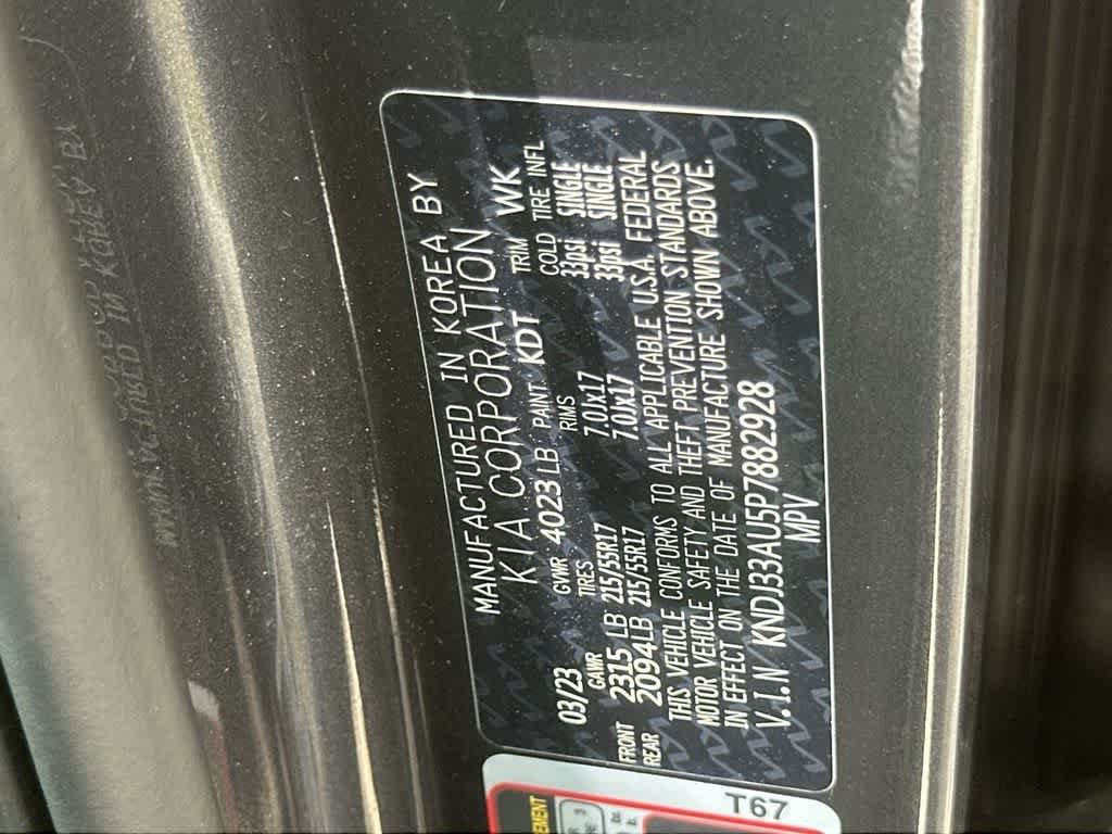 Used 2023 Gravity Gray Kia EX image 29