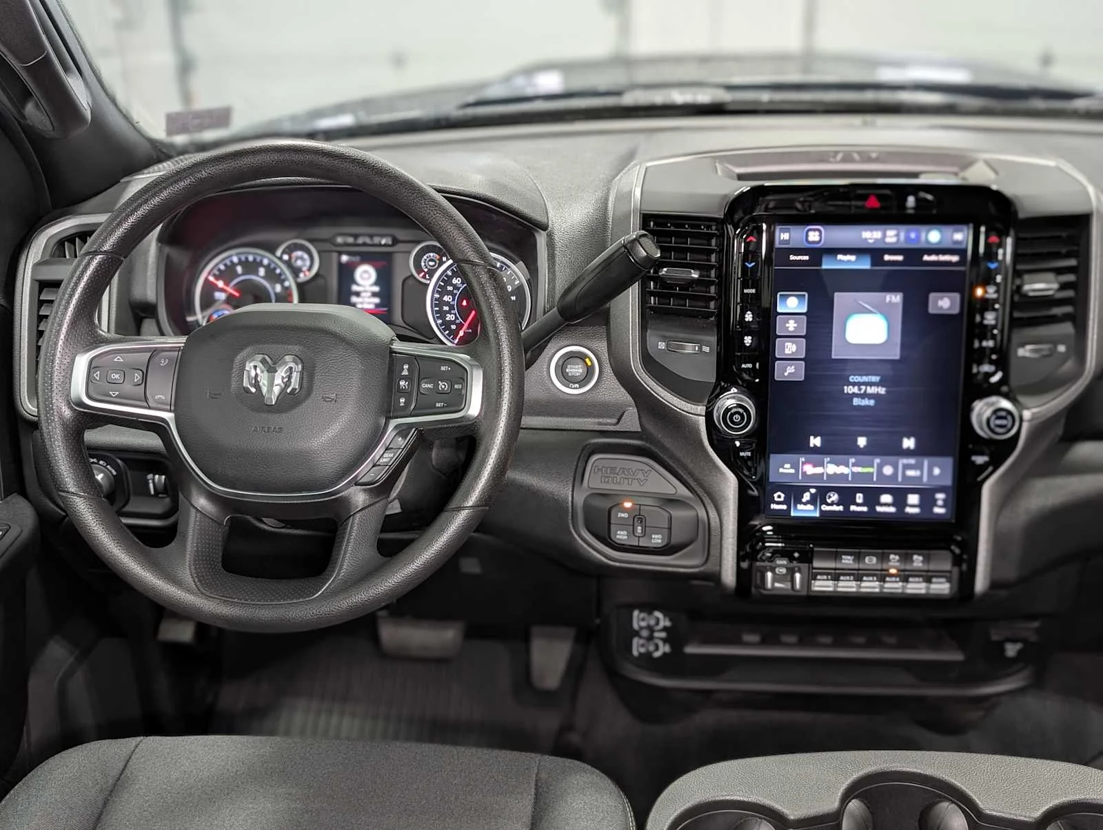 Used 2025 Diamond Black Crystal Pearlcoat Ram Tradesman image 18