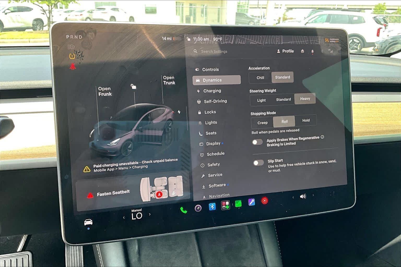 Used 2023 Pearl White Multi-Coat Tesla  image 32