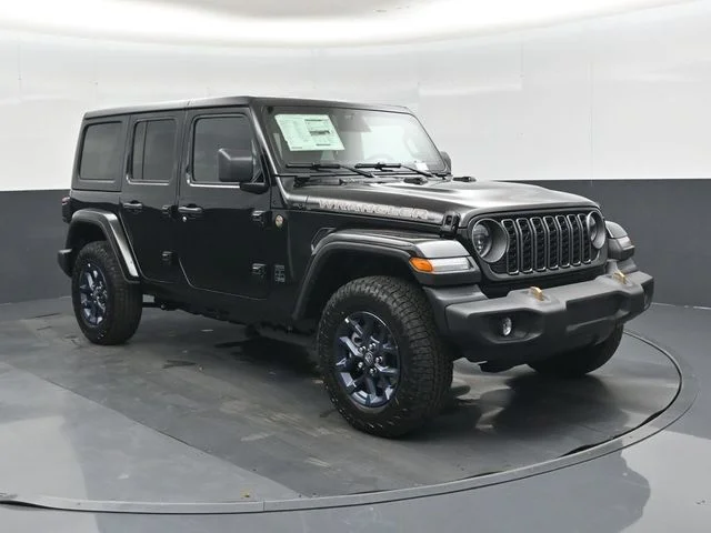 New 2026 Black Clear-Coat Exterior Paint Jeep 85th Anniversary Edition image 1