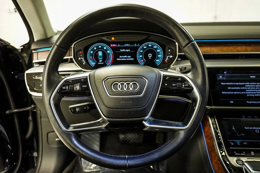 Used 2022 Blue Audi L 55 image 30