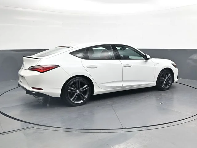Used 2023 Platinum White Pearl Acura A-SPEC image 3