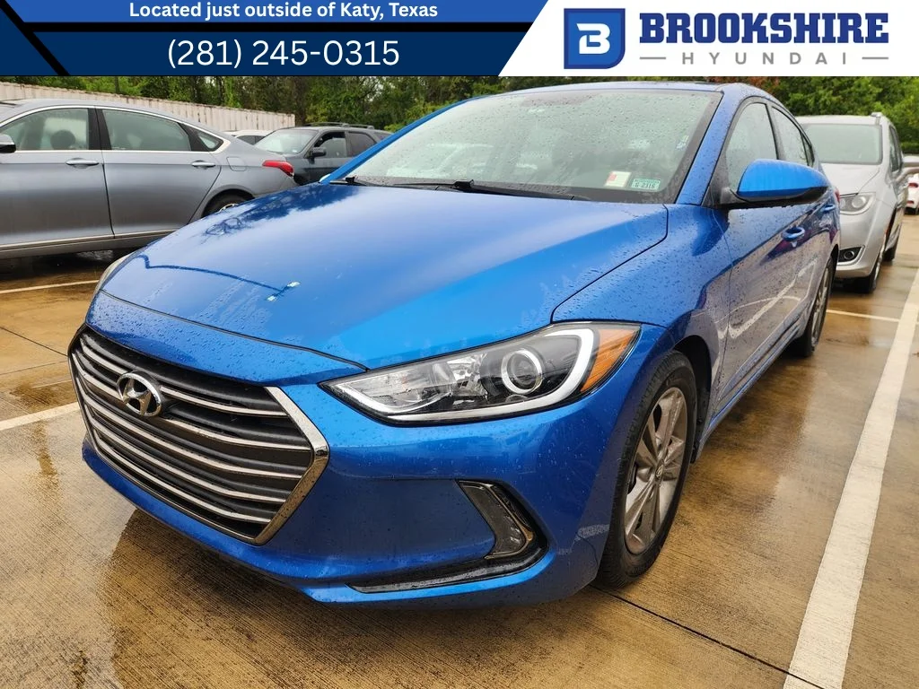 Used 2018 Electric Blue Hyundai Value Edition image 1