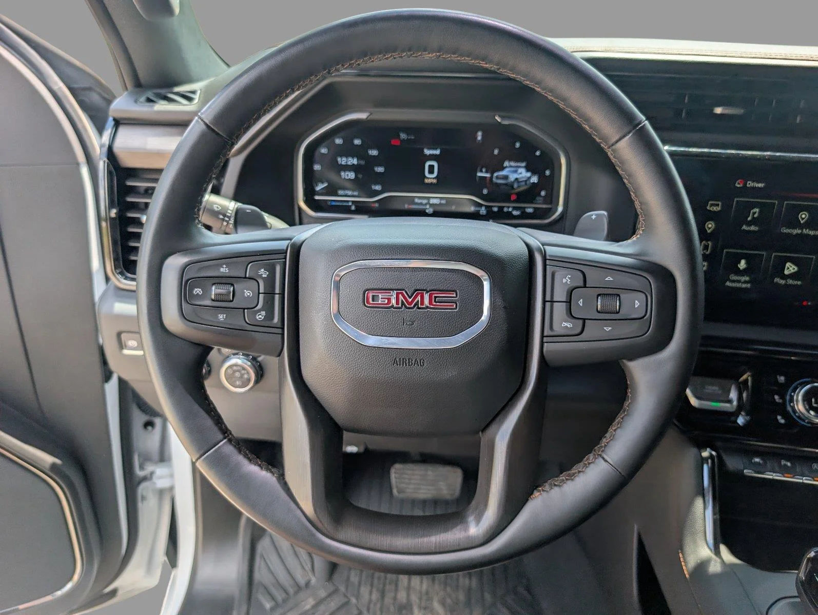 Used 2024 Summit White GMC AT4 image 30