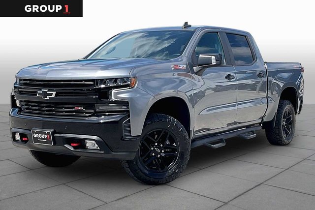 Pre-Owned 2021 Chevrolet Silverado 1500 LT Trail Boss 4WD Crew Cab