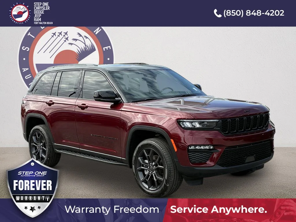 New 2025 Velvet Red Pearl-Coat Exterior Paint Jeep Limited image 1