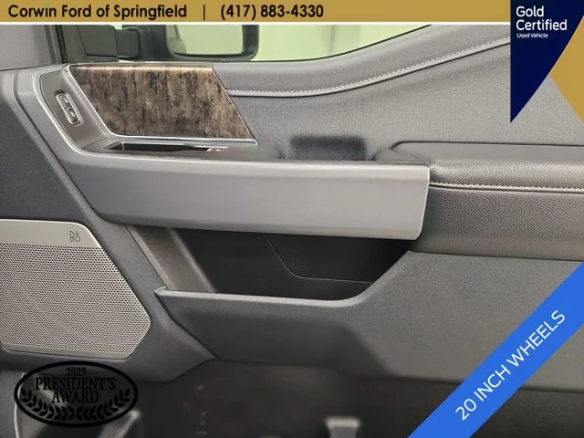 Certified Used 2024 Agate Black Metallic Ford Lariat image 12