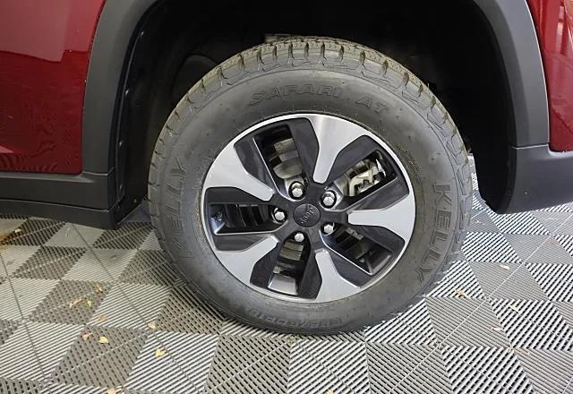 Used 2024 Velvet Red Pearlcoat Jeep BASE image 14