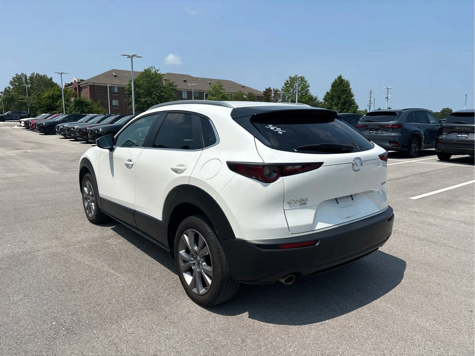 Used 2025 Snowflake White Pearl Mica Mazda 2.5 S Preferred Package image 3
