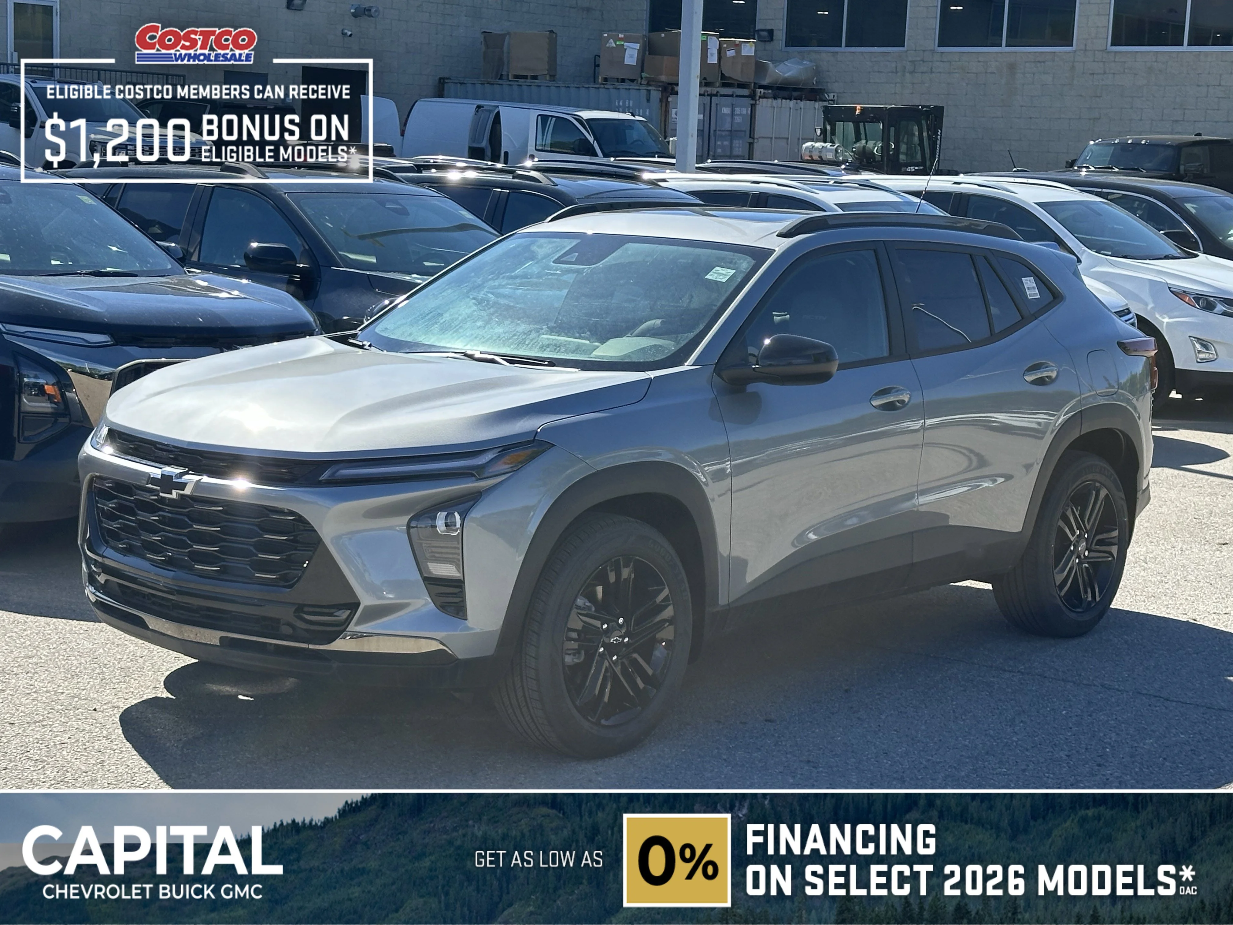 New 2026 Sterling Grey Metallic Chevrolet ACTIV image 1