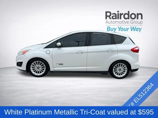 Used 2014 White Platinum Metallic Tri-Coat Ford SEL image 4
