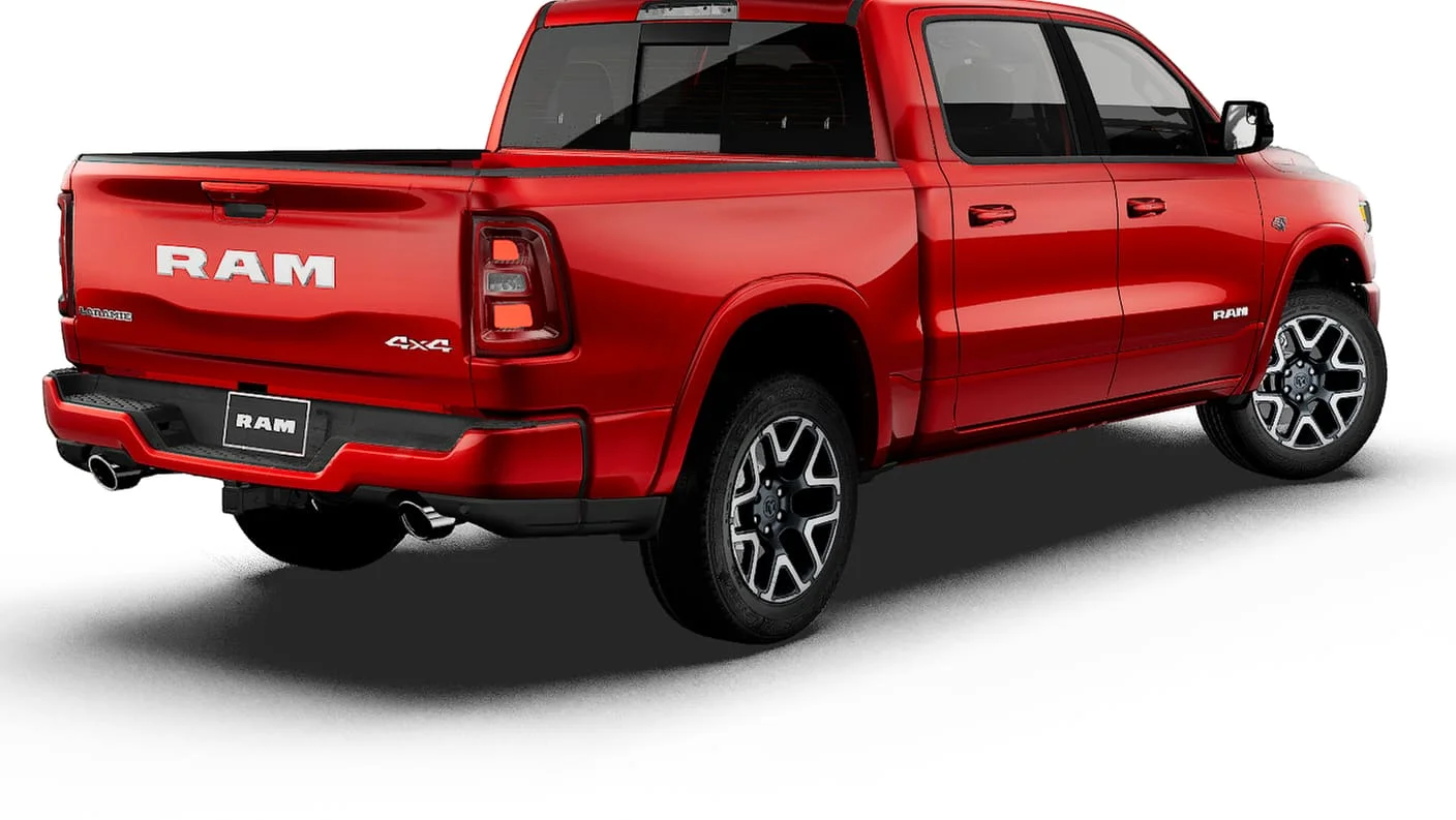 New 2027 Molten Red Pearl-Coat Exterior Paint RAM LARAMIE image 2
