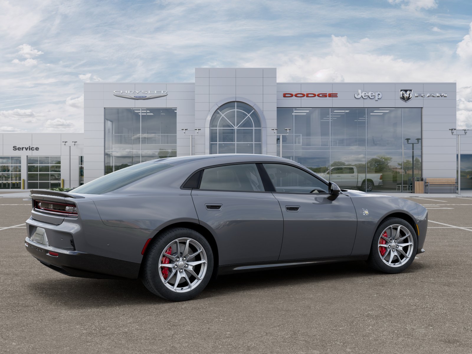 New 2026 Destroyer Gray Exterior Paint Dodge R/T Scat Pack image 30