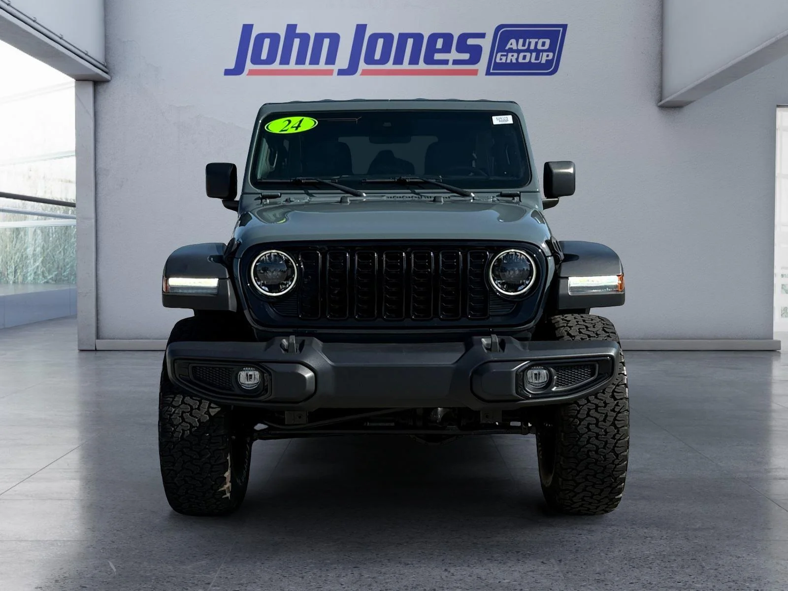 Used 2024 Gray Jeep 4-Door Willys 4x4 image 20