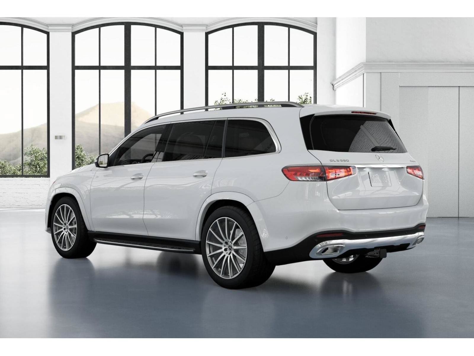 New 2026 Polar White Mercedes-Benz GLS 580 image 42