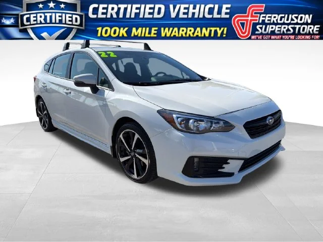 Certified Used 2022 White Subaru Sport image 1