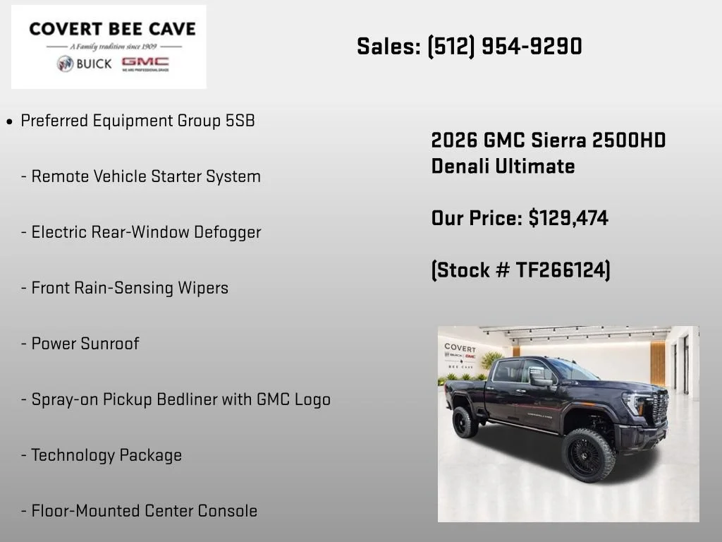 2026 GMC Sierra 2500HD Denali Ultimate - Photo 13