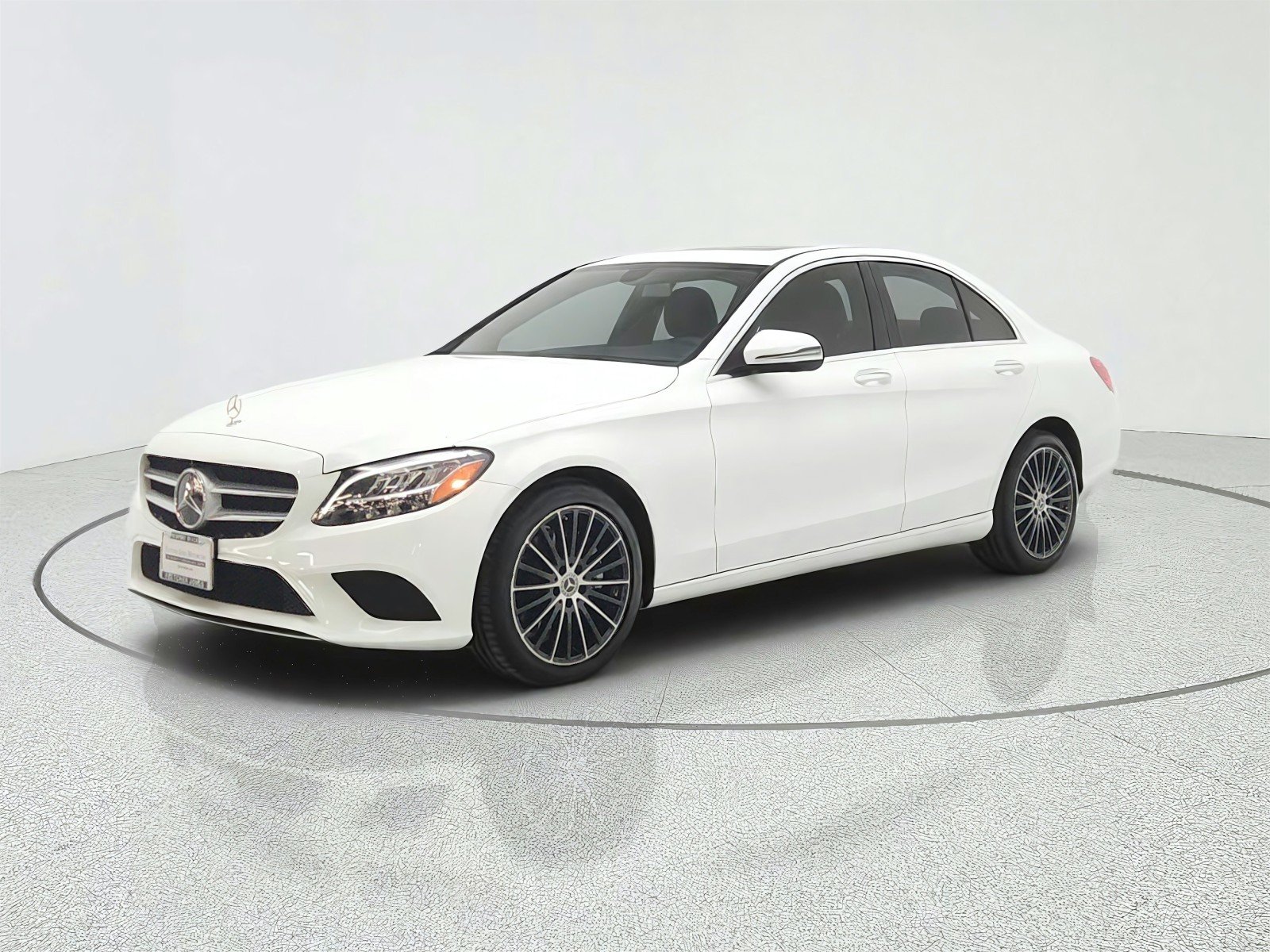 Used 2019 Polar White Mercedes-Benz C 300 Sedan image 1
