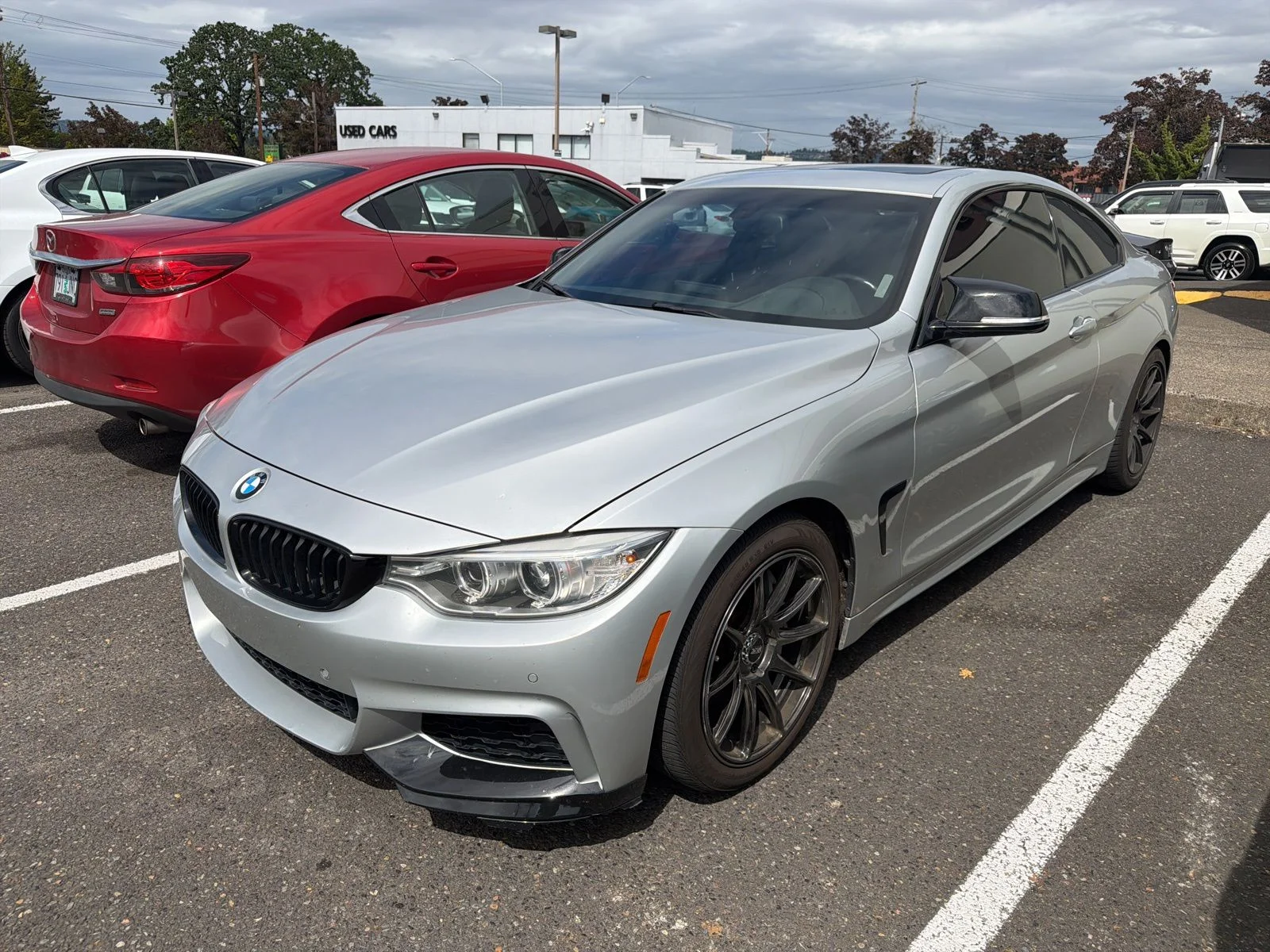 Used 2014 Silver BMW 435i image 1