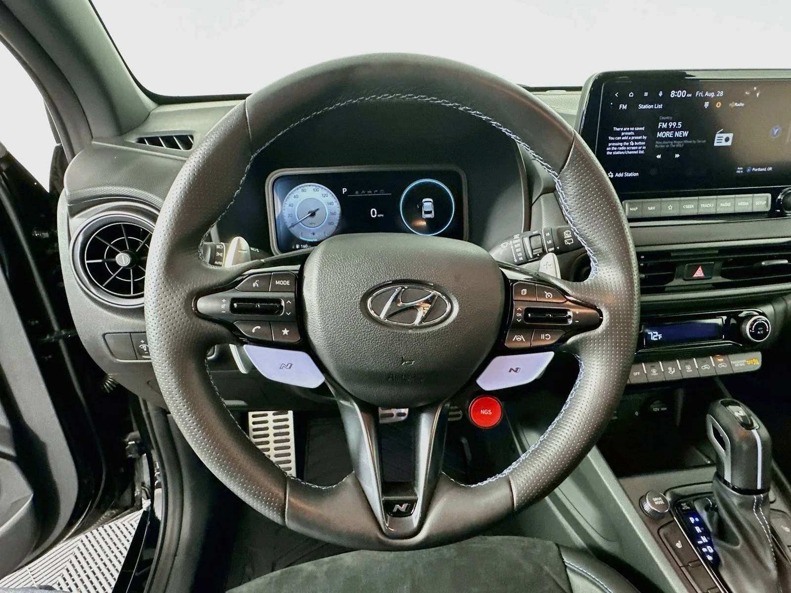 Used 2023 Ultra Black Hyundai Base image 11
