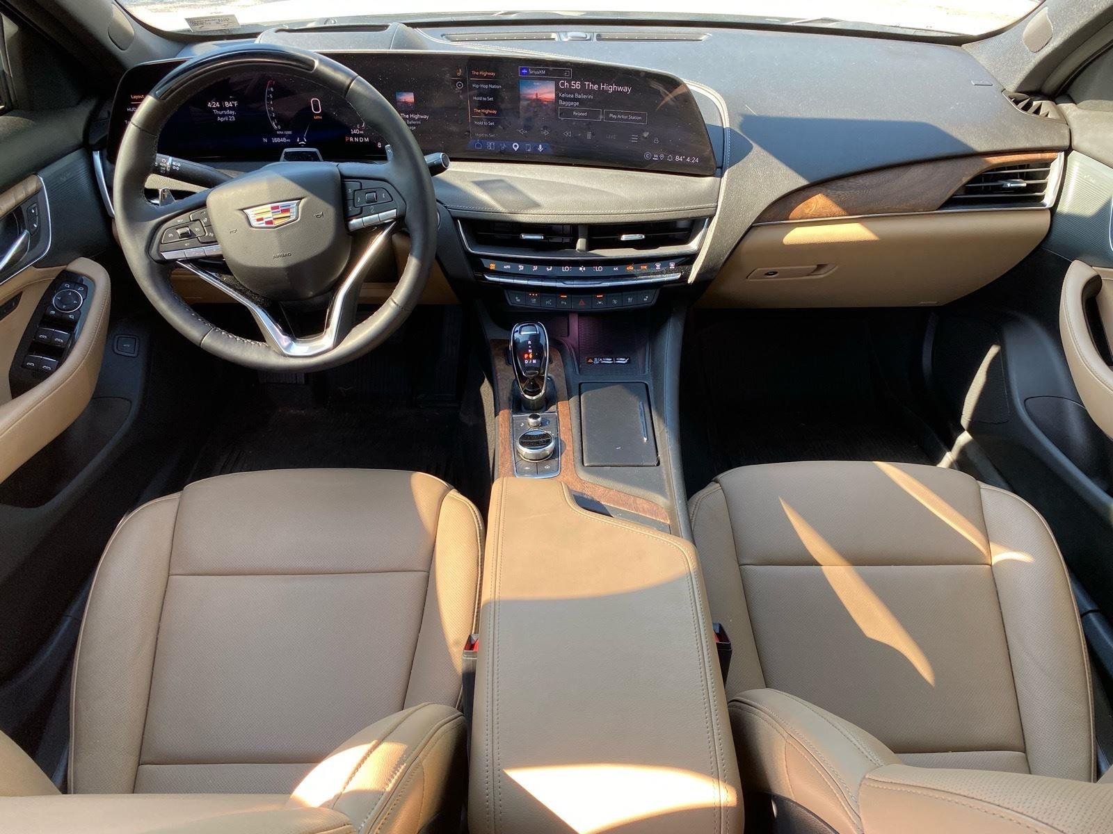 Used 2025 Crystal White Tricoat Cadillac Premium Luxury image 22