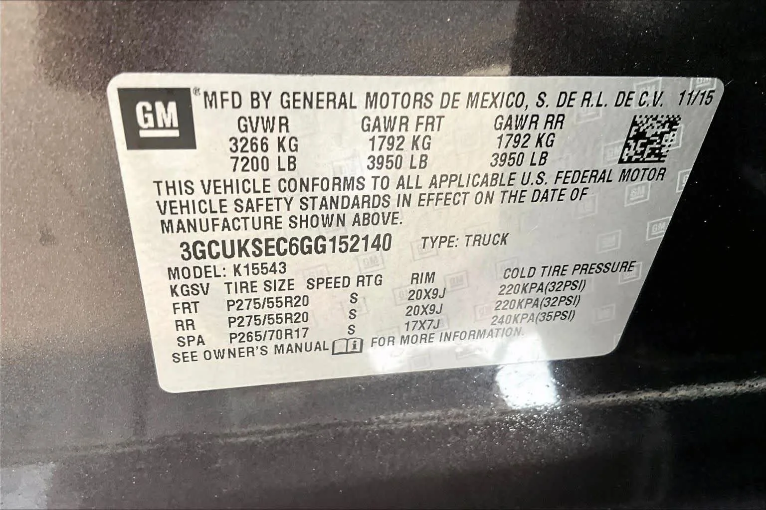 Used 2016 Tungsten Metallic Chevrolet LTZ image 66
