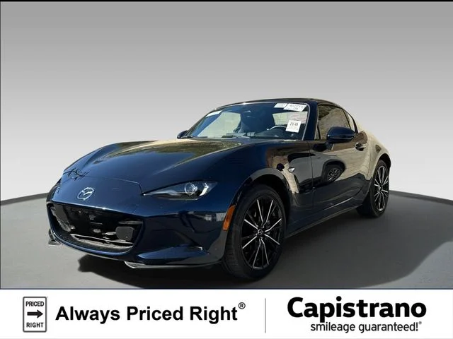 Certified Used 2025 Deep Crystal Blue Mica Mazda Grand Touring image 1