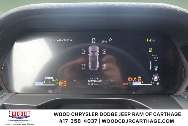 Used 2023 Diamond Black Crystal Pearlcoat Jeep Trailhawk 4xe image 18