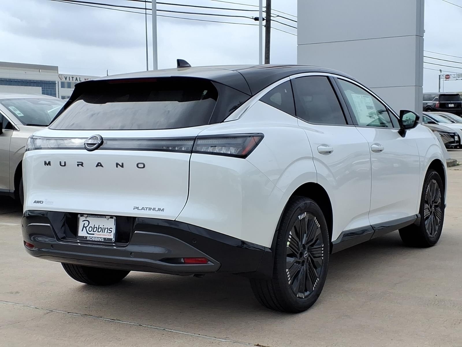 2026 Nissan Murano Platinum White at Robbins Nissan