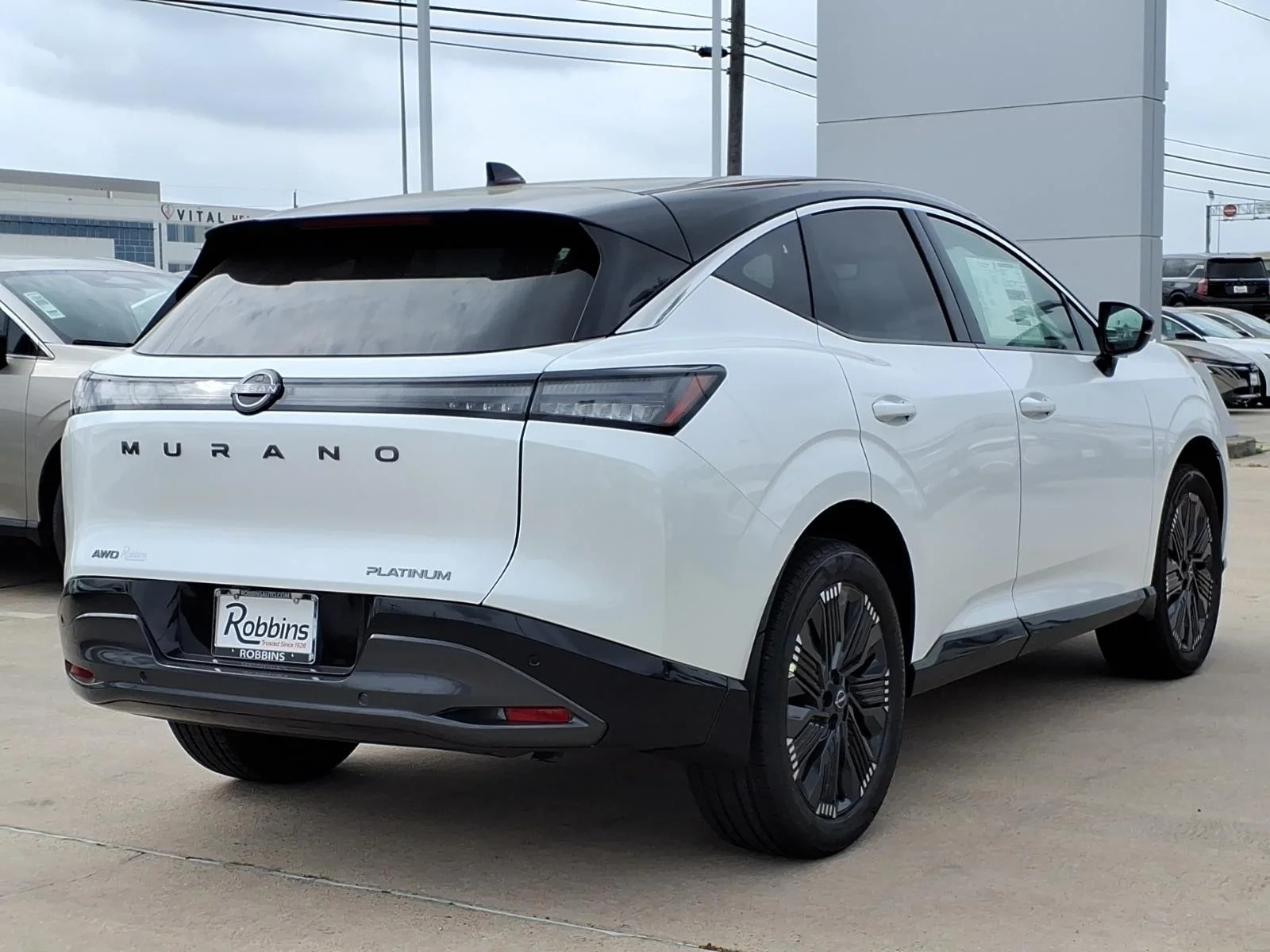 2026 Nissan Murano Platinum White at Robbins Nissan