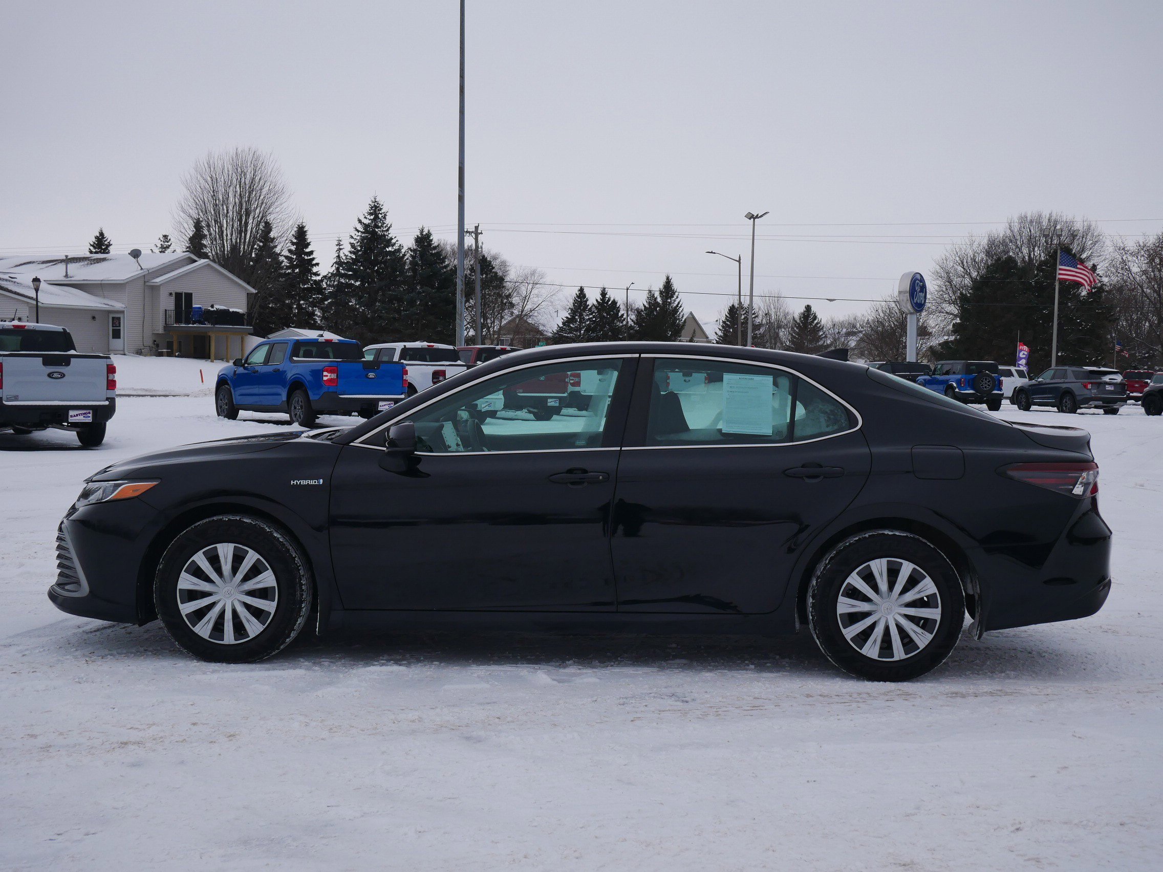 Certified 2021 Toyota Camry LE with VIN 4T1C31AKXMU549211 for sale in Hastings, Minnesota