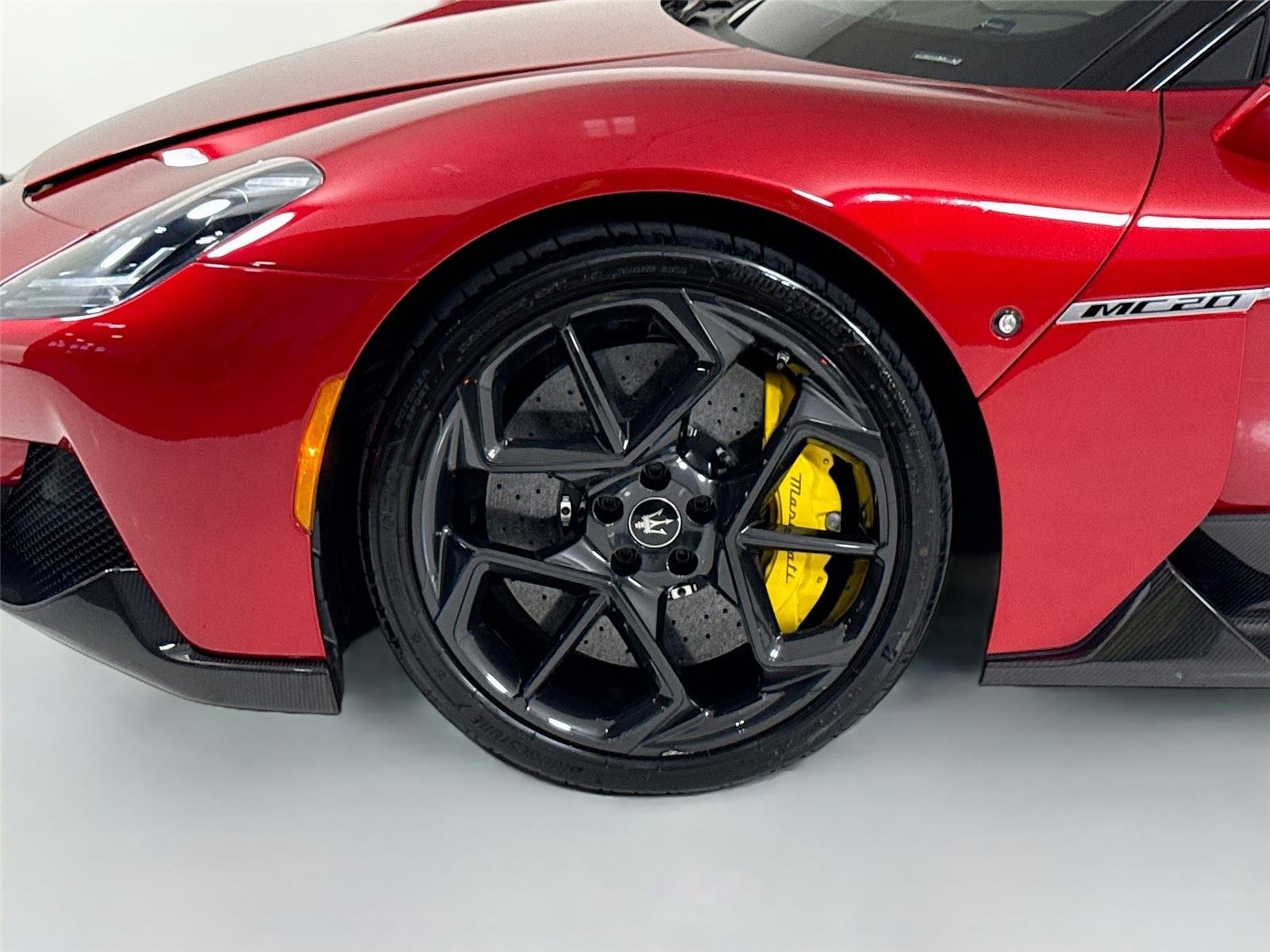 Used 2023 Exclusive Rosso Vincente Maserati Cielo Spider | $350k MSRP | Carbon Race Seats | Int & Ext Carbon image 46