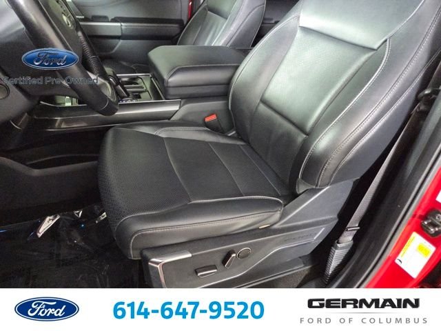 Certified Used 2022 Rapid Red Metallic Tinted Clearcoat Ford Lariat image 18