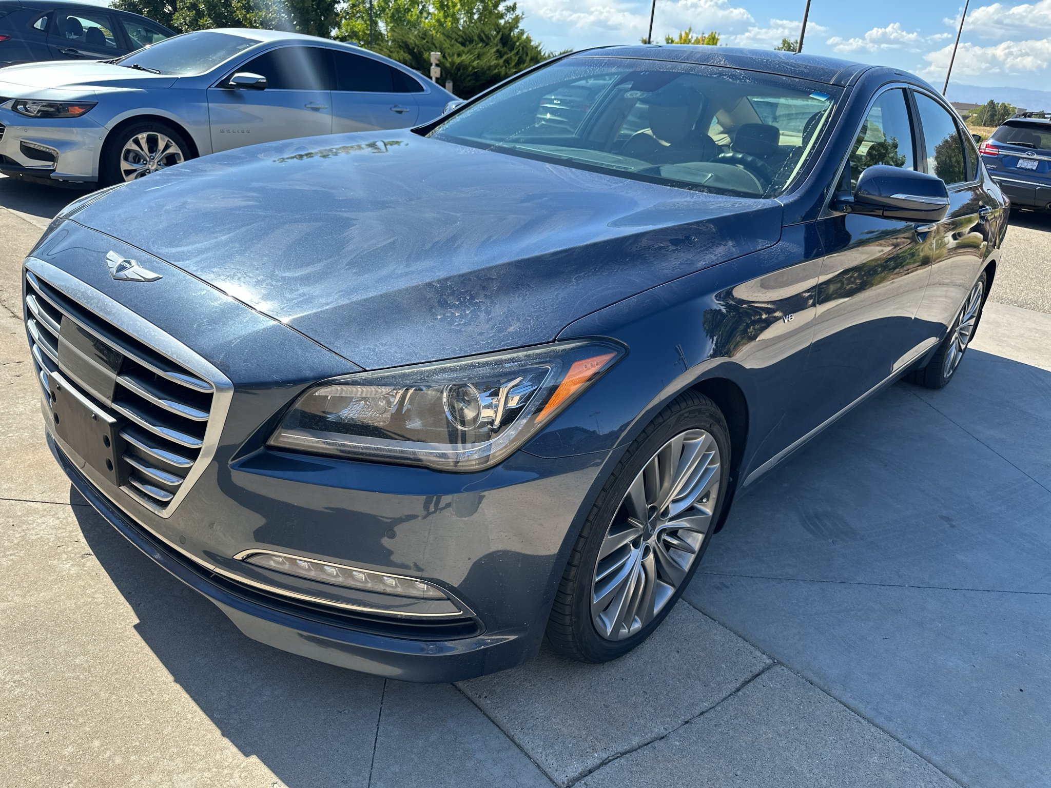 Used 2015 Blue Hyundai Base image 2