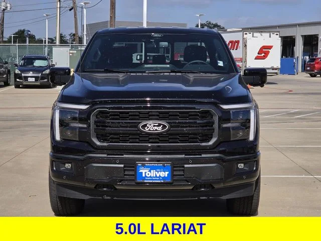 New 2026 Agate Black Metallic Ford Lariat® image 3