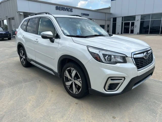 Used 2020 Crystal White Pearl Subaru Touring image 2