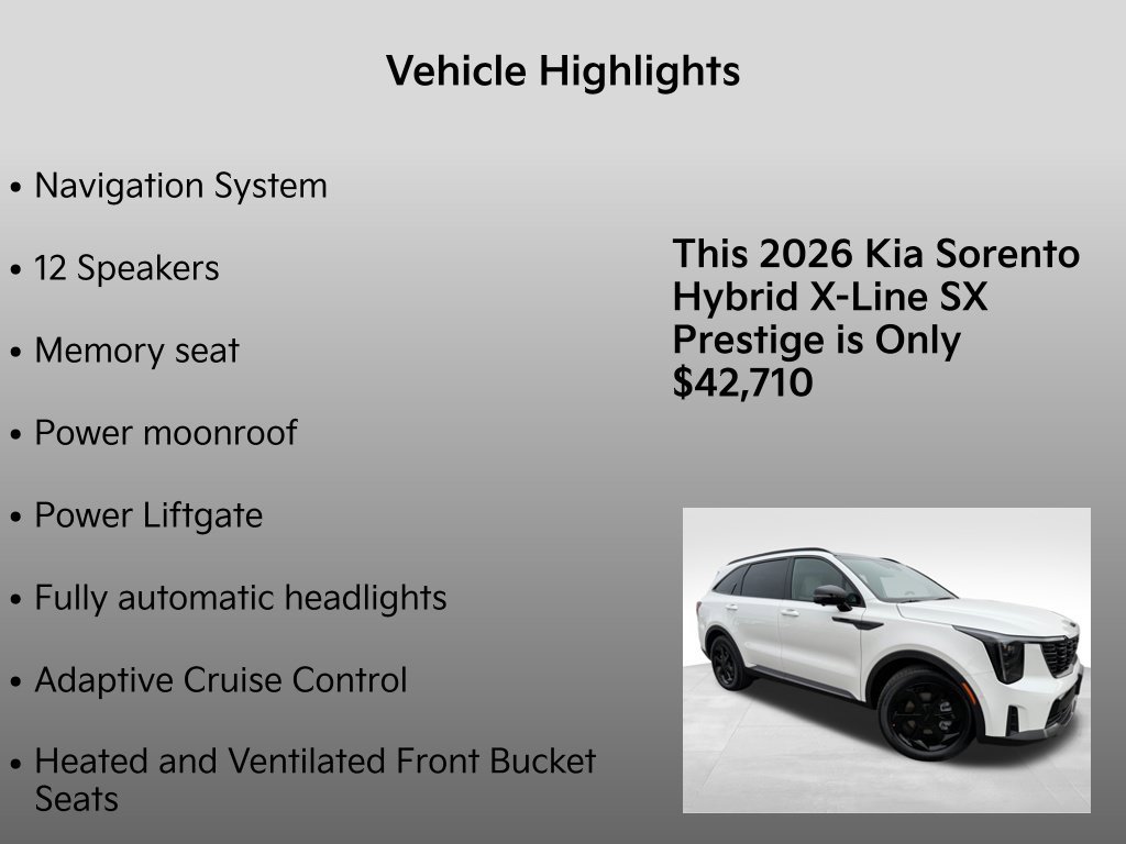 2026 Kia Sorento SX Prestige Hybrid - Photo 32