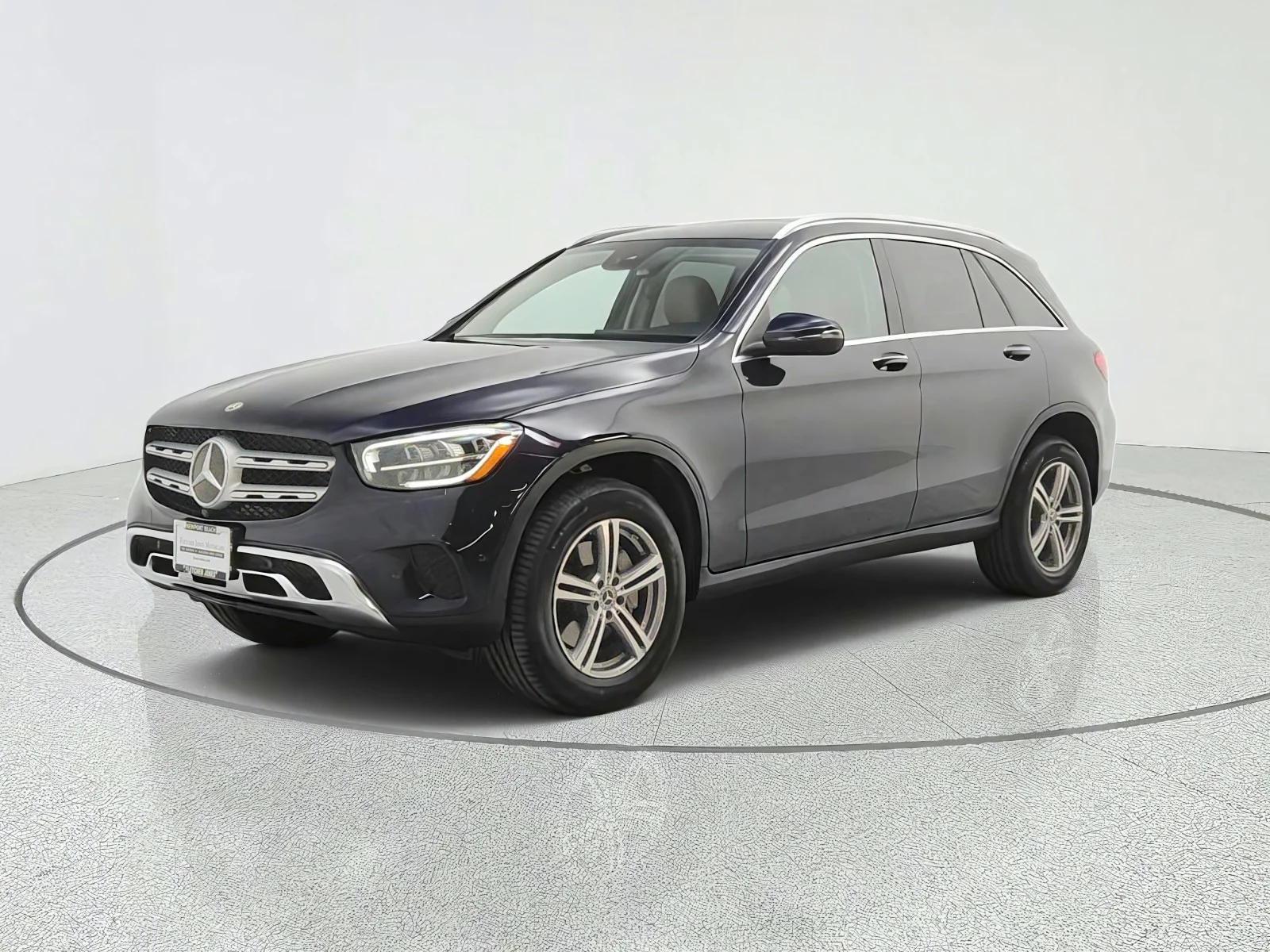 Certified Used 2022 Lunar Blue Metallic Mercedes-Benz GLC 300 SUV image 1