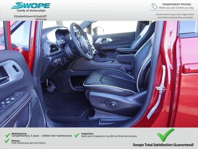New 2026 Red Hot Pearl-Coat Exterior Paint Chrysler Limited image 13