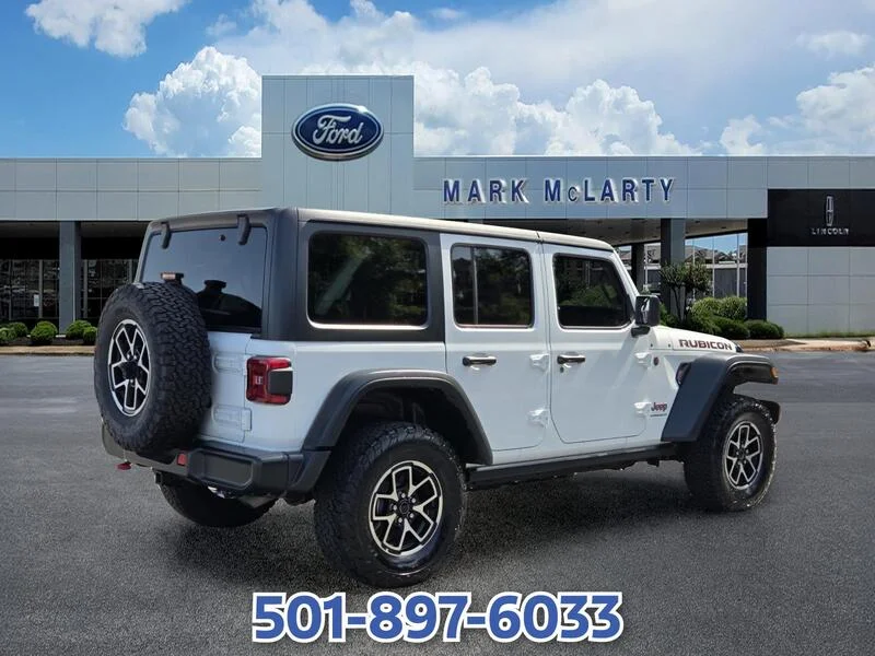 Used 2026 Bright White Clearcoat JEEP RUBICON 4 DOOR 4X4 image 5
