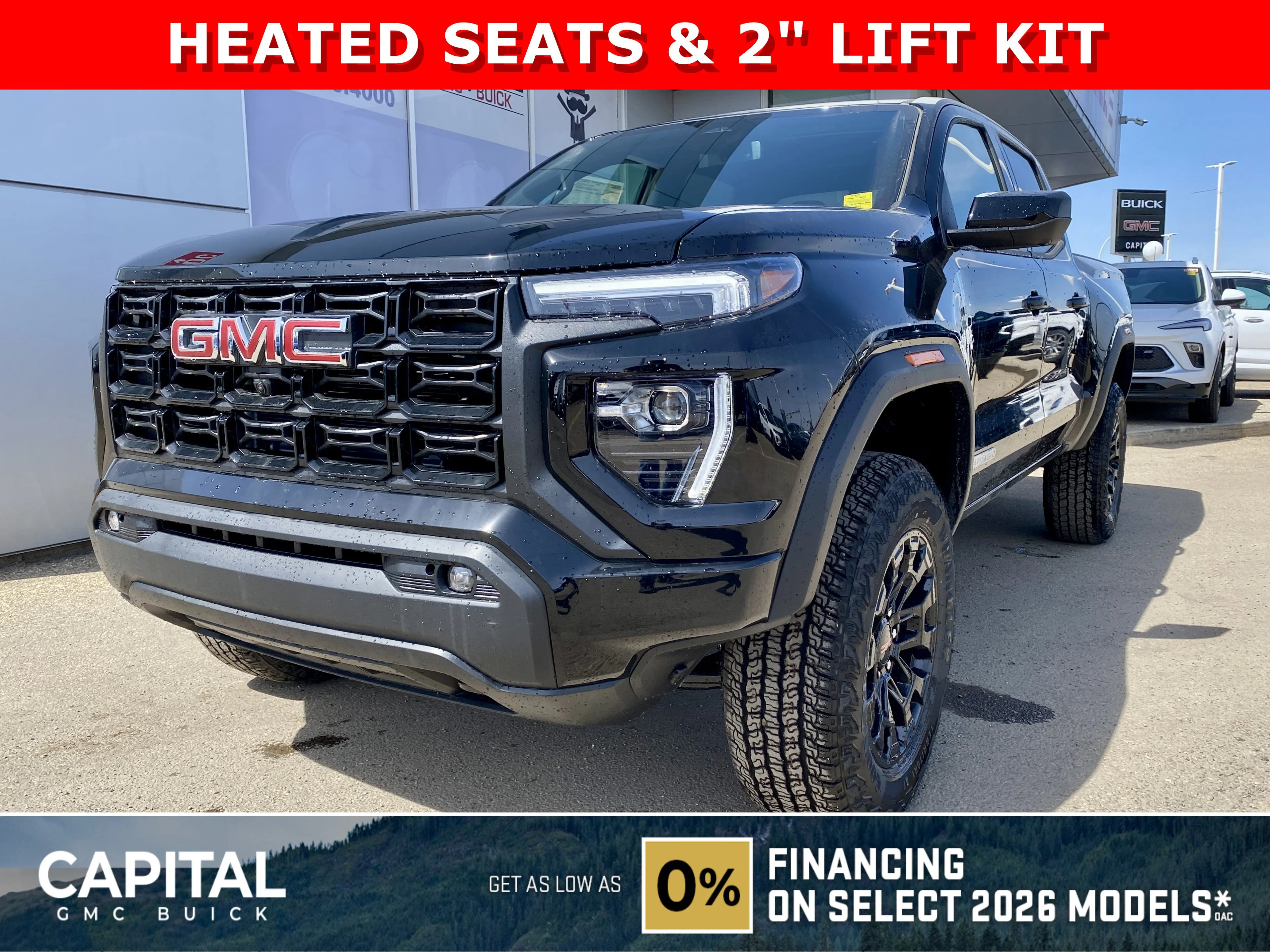 New 2026 ONYX BLACK GMC 4WD Elevation image 1