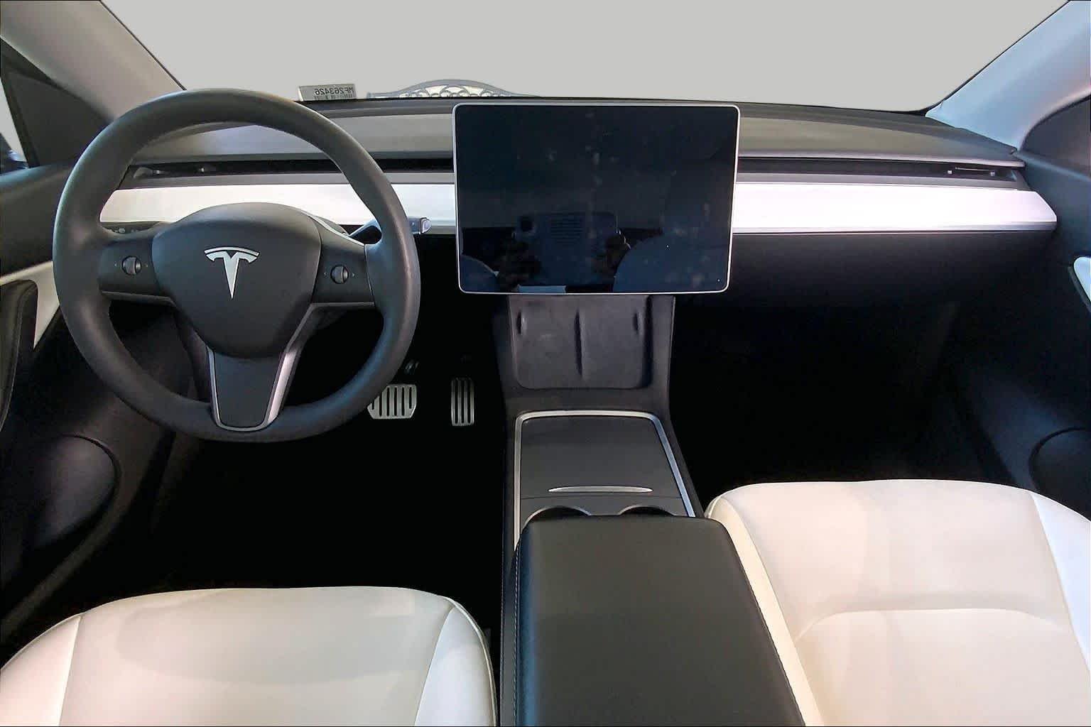 Used 2021 Solid Black Tesla Performance image 15